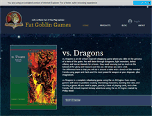 Tablet Screenshot of fatgoblingames.com